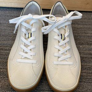 Rothy's The Lace Up Sneaker - Vanilla/ Brand New, Never Worn